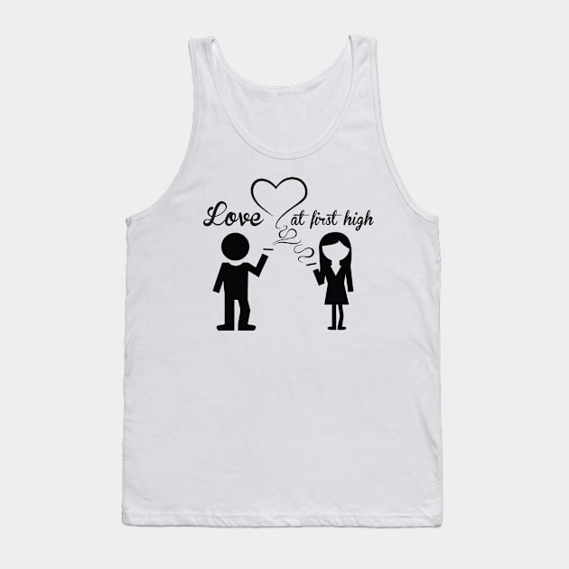 Love at first high Tank Top by AliceMoon